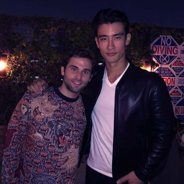 Image of Alex Landi and actor Jake Borelli