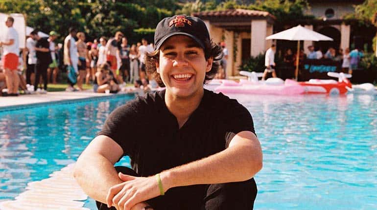 Image of Is David Dobrik Gay. His Girlfriend/Partner and Relationship Details