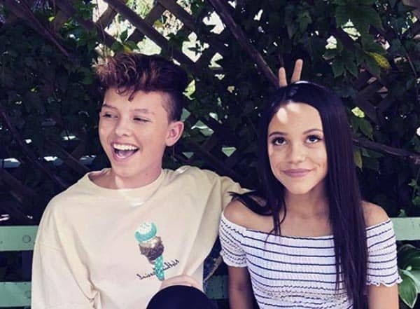 Image of Jacob rumored girlfriend Jenna Ortega