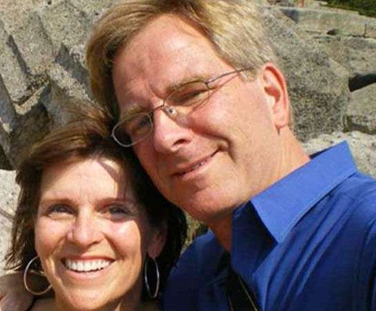Rick Steves with his Ex-wife, anne
